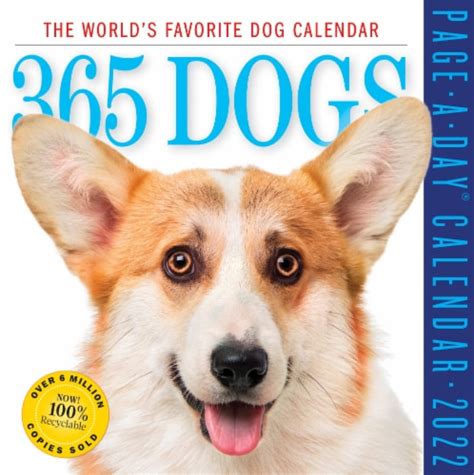 365 Dogs Page A Day Calendar 2022